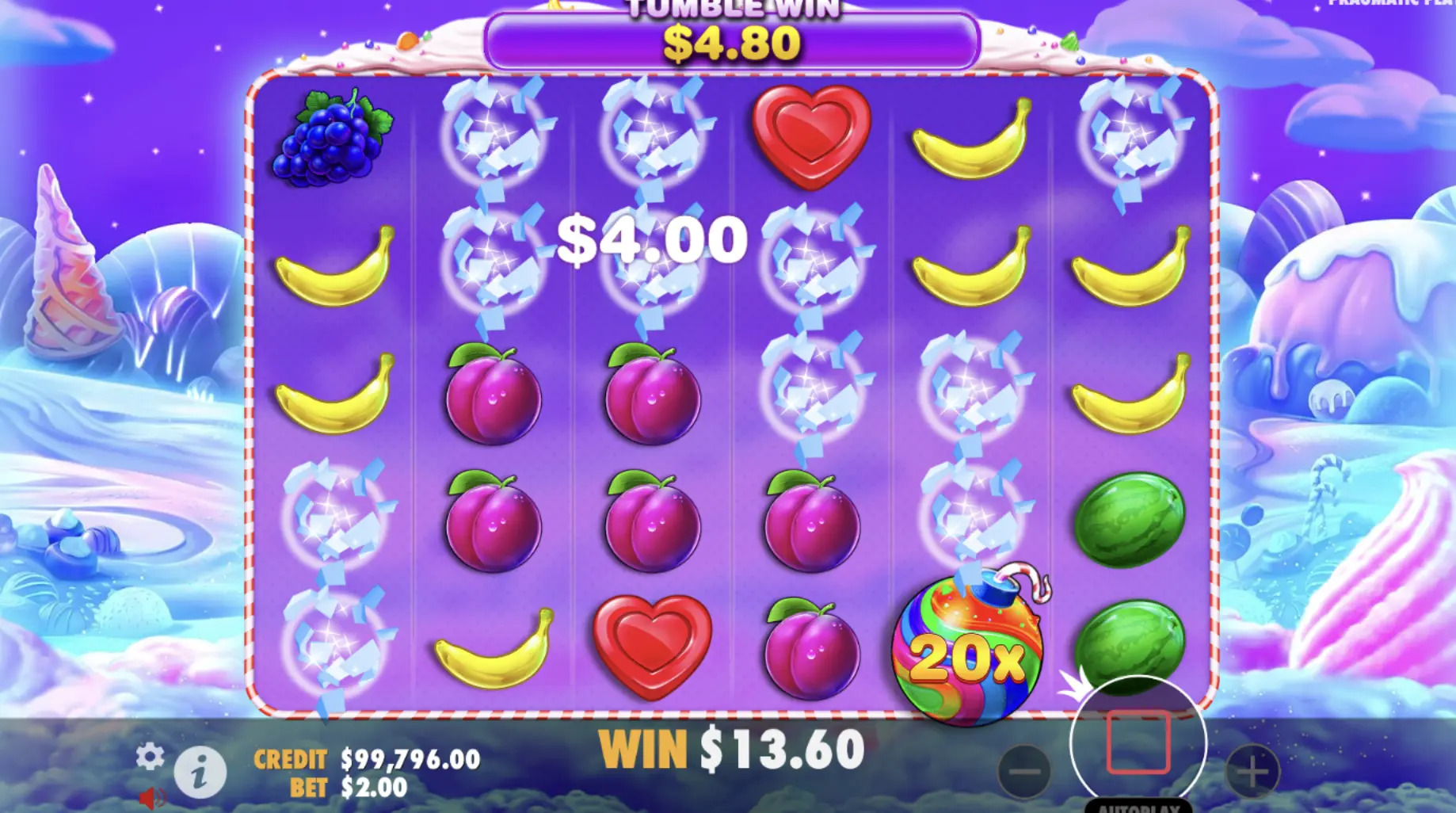 Sweet Bonanza ekran